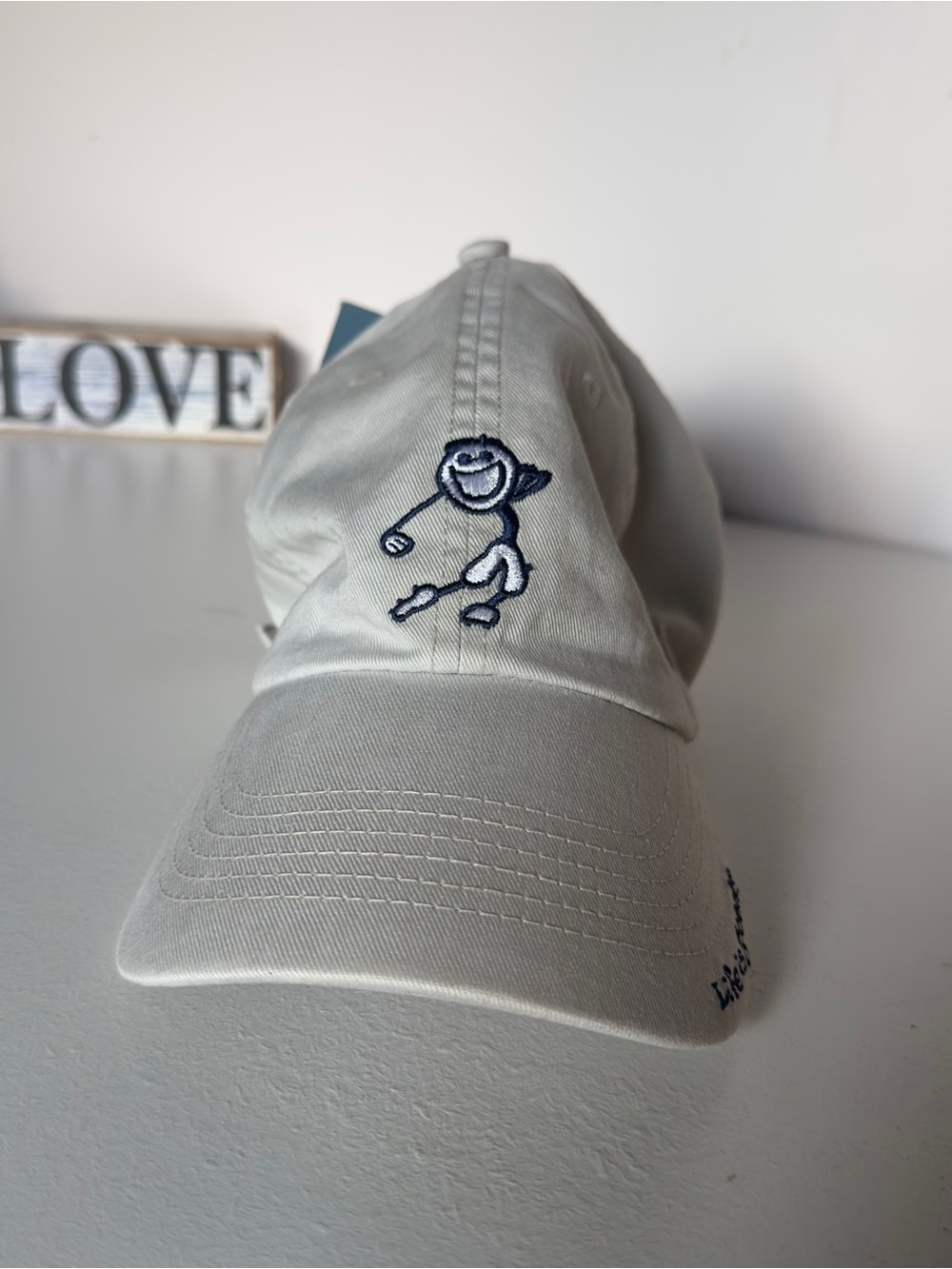 Life is Good "Jake Golfing" cap is brand new with tags